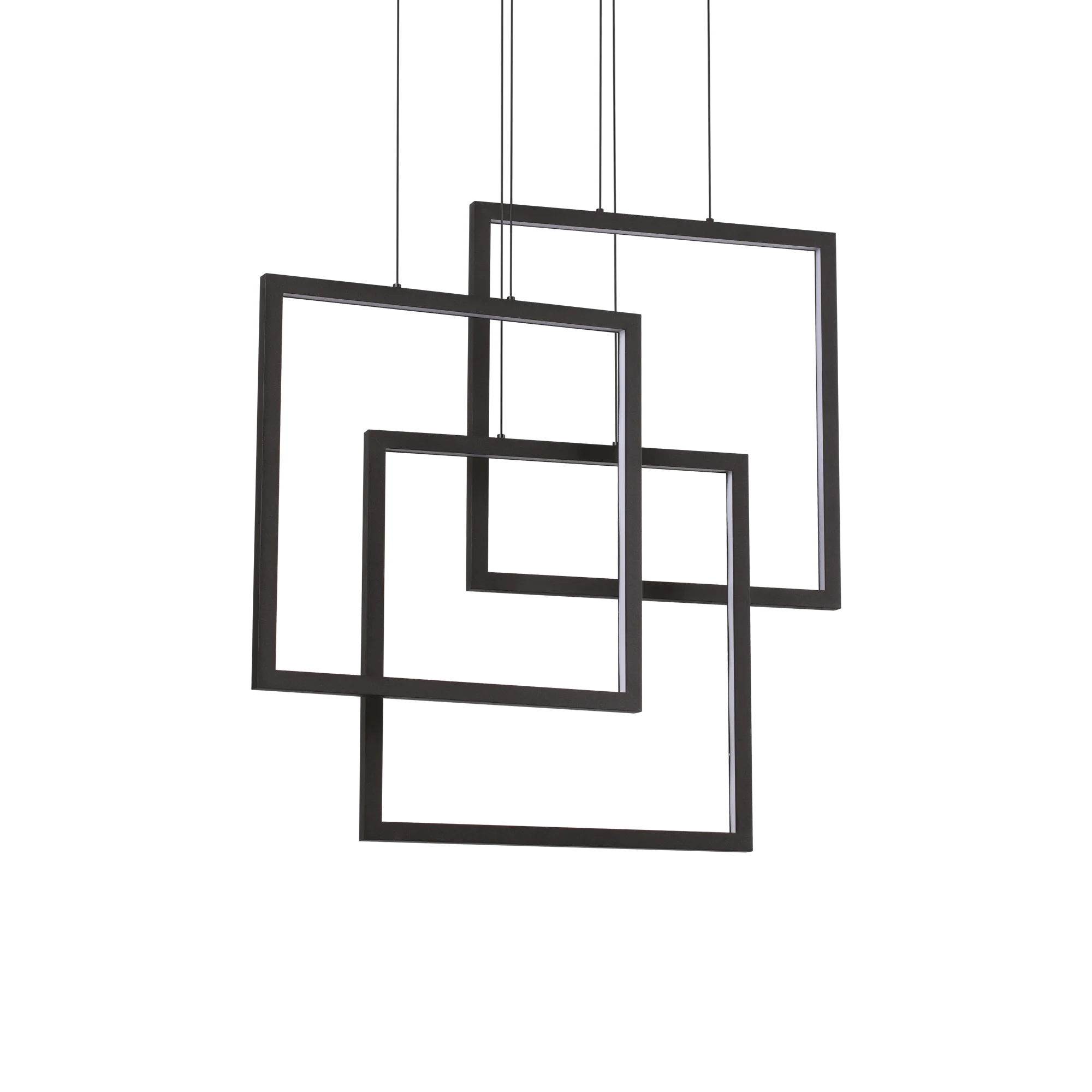 Suspension Frame LED design géométrique par Ideal Lux