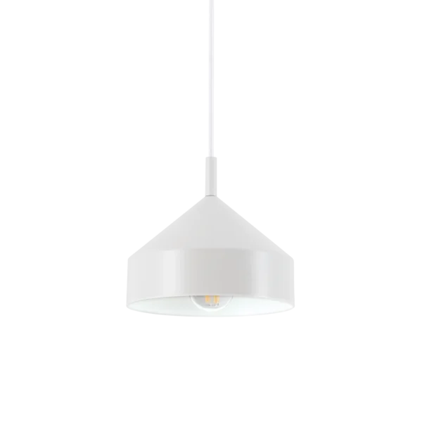 Suspension Yurta en Métal Époxy Design Industriel par Ideal Lux – vue 2