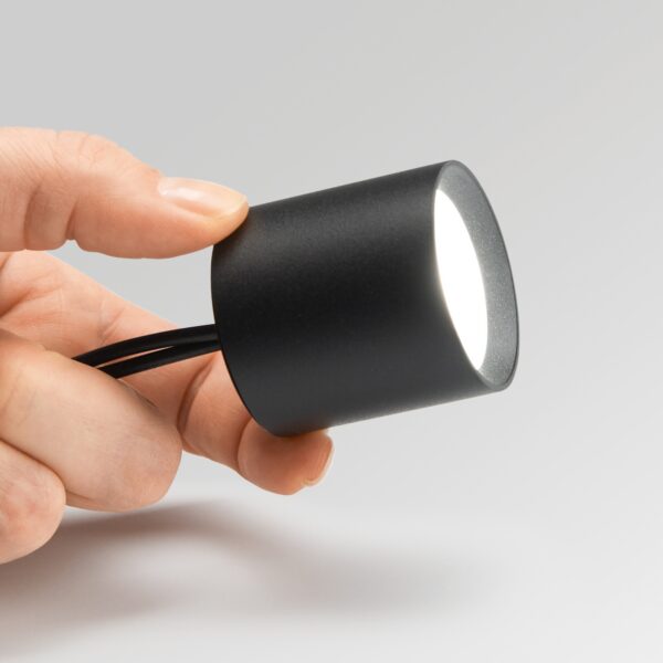 Plafonnier Nitro Rond Aluminium par Ideal Lux – vue 2