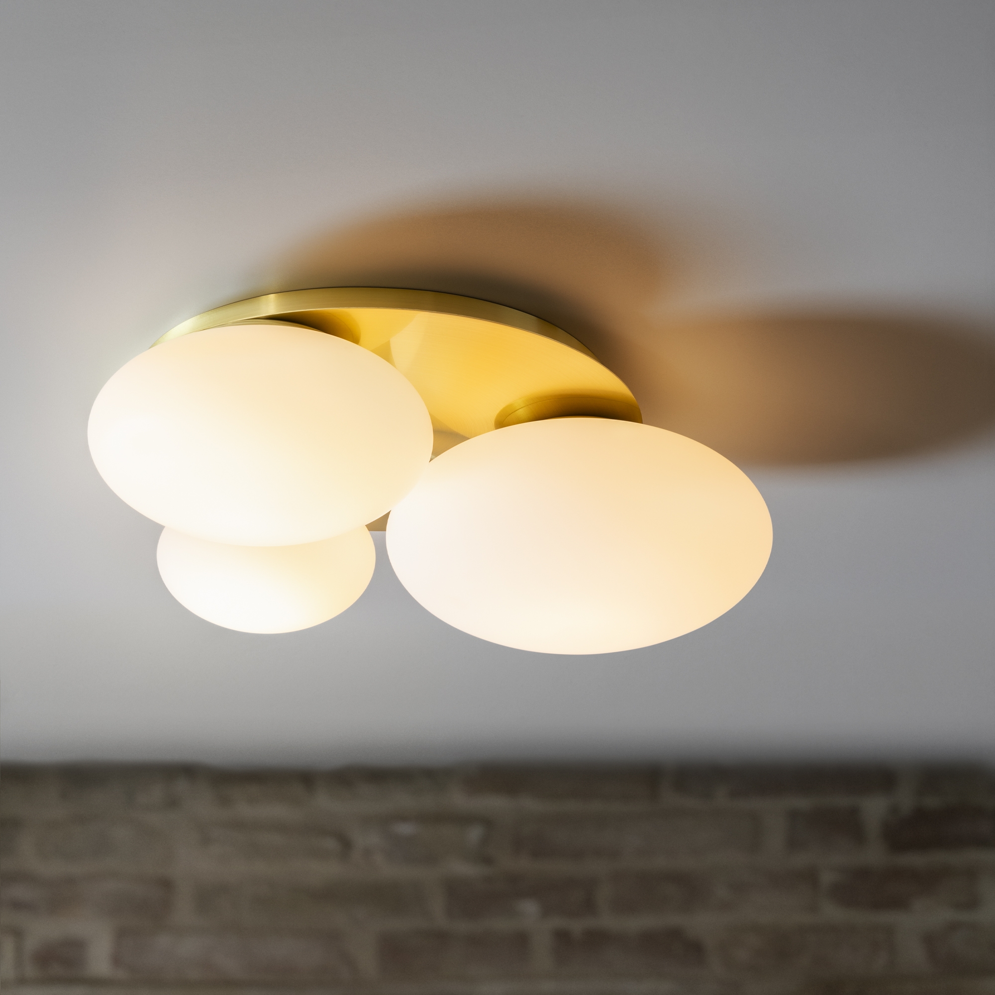 Plafonnier Ninfea Globes Opalins par Ideal Lux Plafonnier Ninfea Globes Opalins par Ideal Lux – Image 5