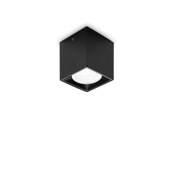 Plafonnier Nitro Cube Aluminium par Ideal Lux