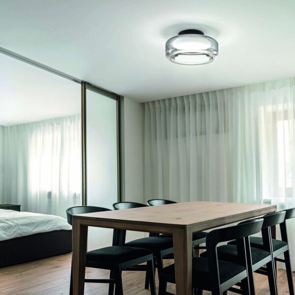 Plafonnier Topico Double Verre par Ideal Lux – vue 2