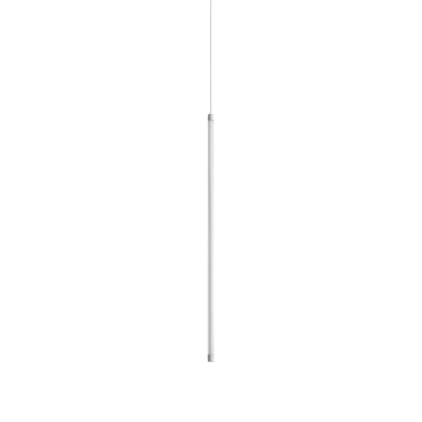 Suspension Tubix LED en Verre Pyrex Cannelé par Ideal Lux – vue 2