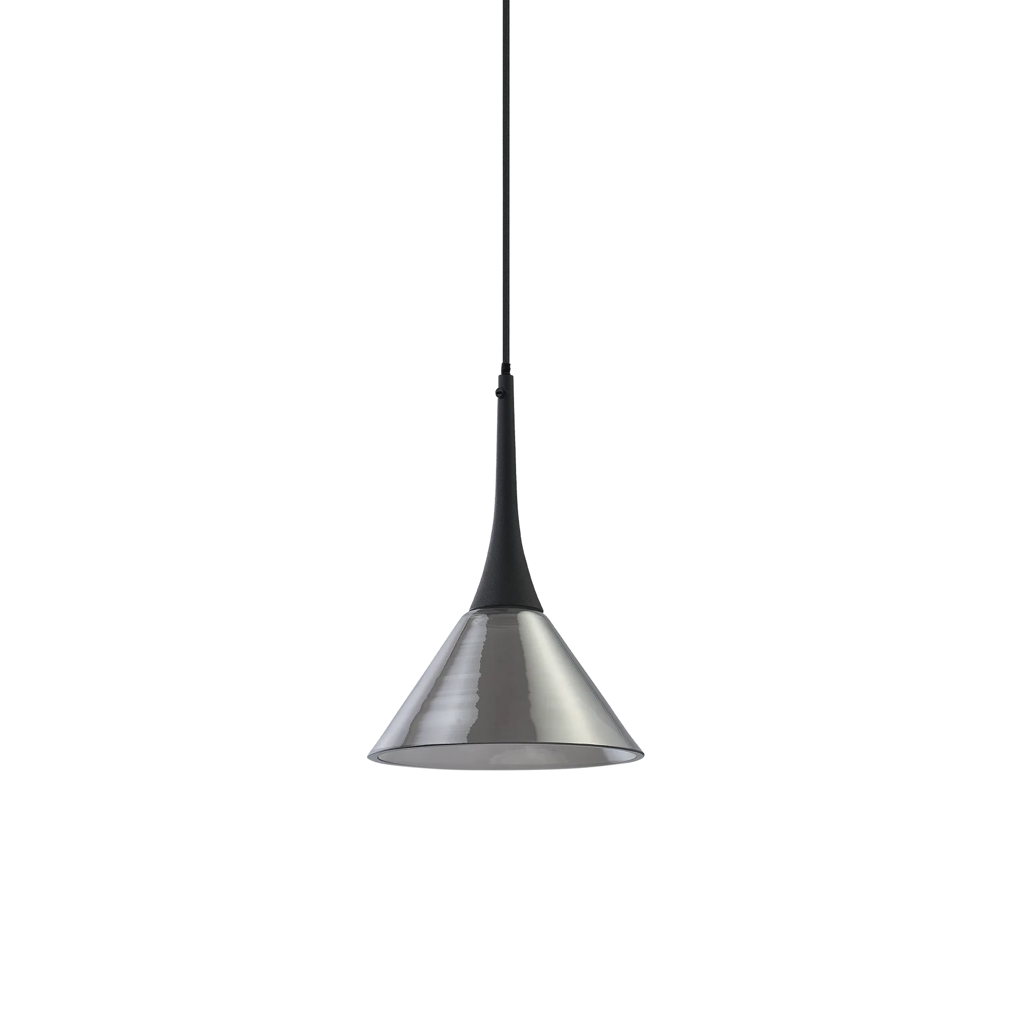 Suspension Cocktail LED Conique en Verre Soufflé par Ideal Lux