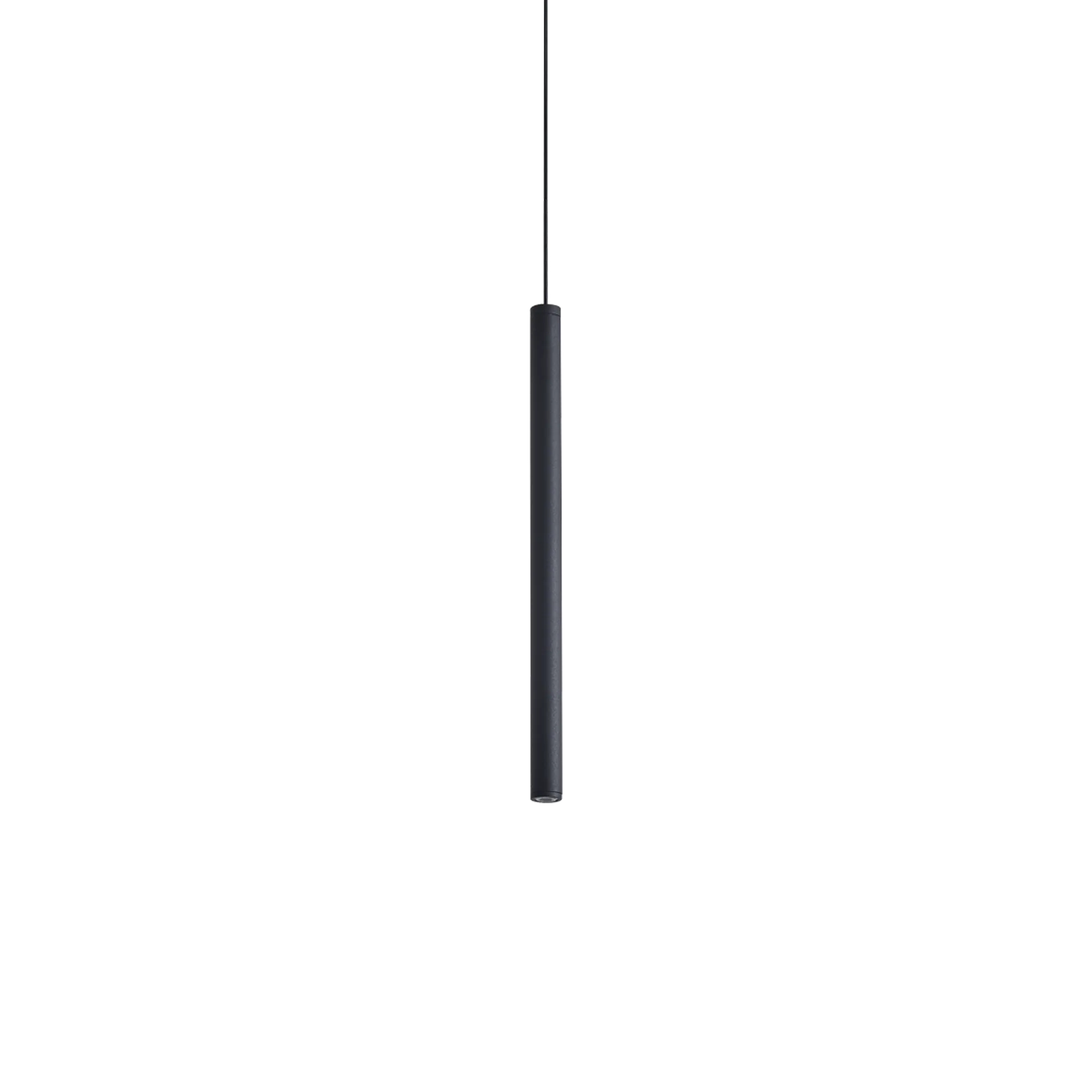 Suspension Look LED Tube D16 Fin en Métal Design par Ideal Lux