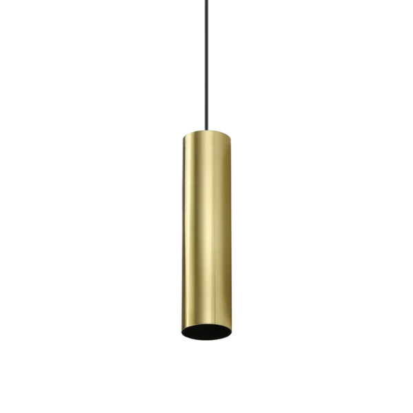 Suspension Look LED Tube D60 en Métal par Ideal Lux – vue 2