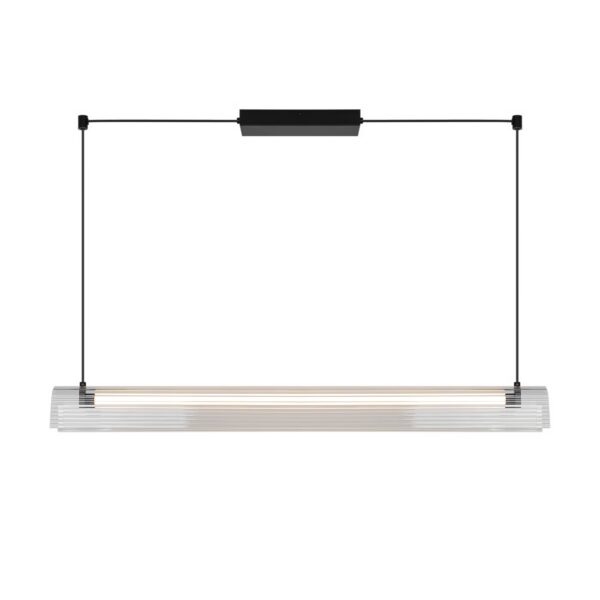 Suspension Aliani LED en acrylique strié au design contemporain par Nordlux – vue 2