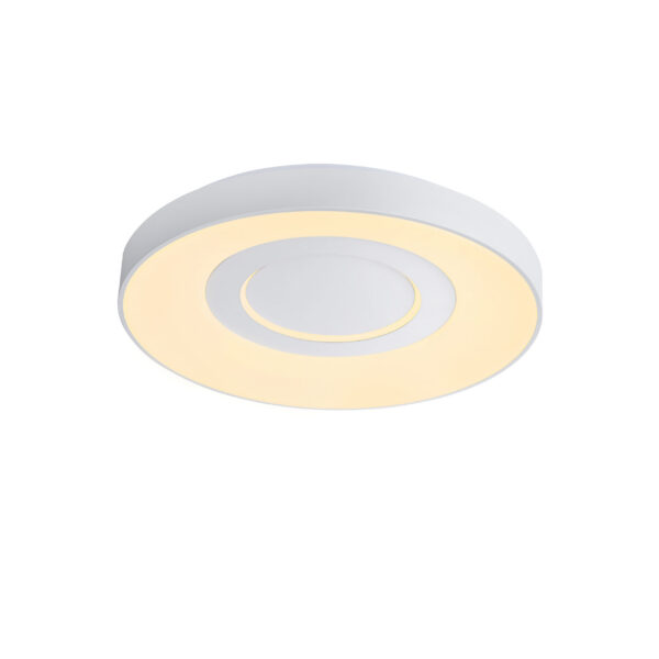 Plafonnier Halyna LED avec double anneau lumineux au design contemporain par Nordlux – vue 2