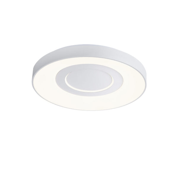 Plafonnier Halyna LED avec double anneau lumineux au design contemporain par Nordlux