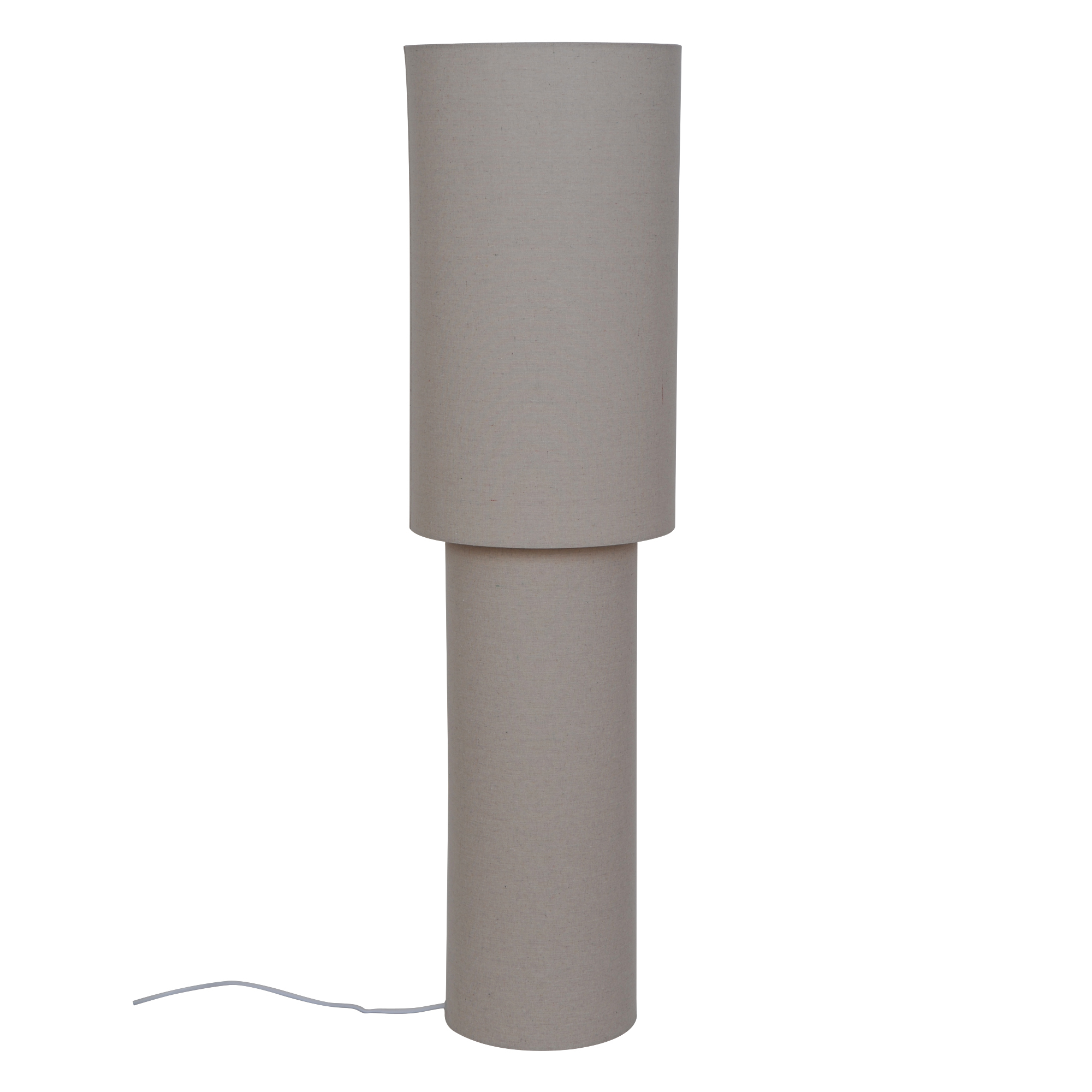 Lampadaire Izara cylindrique en lin au design contemporain par Nordlux Lampadaire Izara cylindrique en lin au design contemporain par Nordlux – Image 3