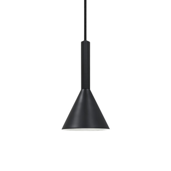 Suspension Kelvis avec abat-jour conique au design contemporain par Nordlux