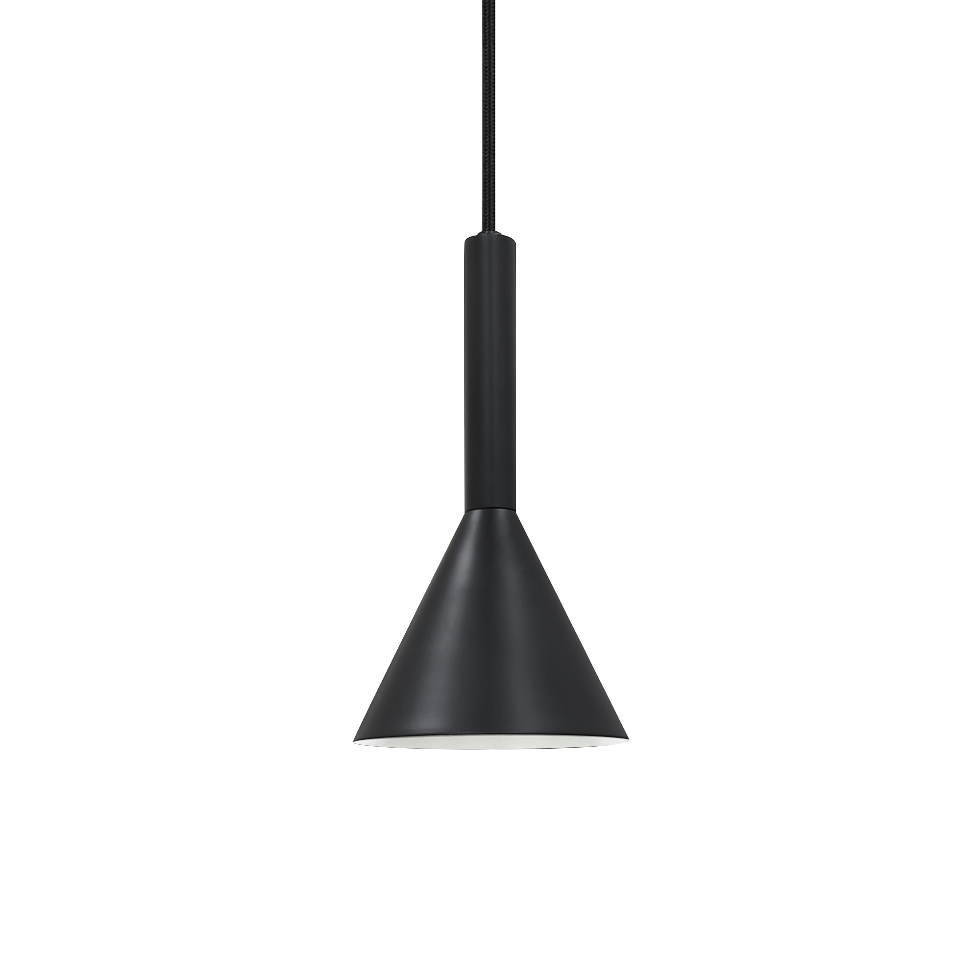 Suspension Kelvis avec abat-jour conique au design contemporain par Nordlux