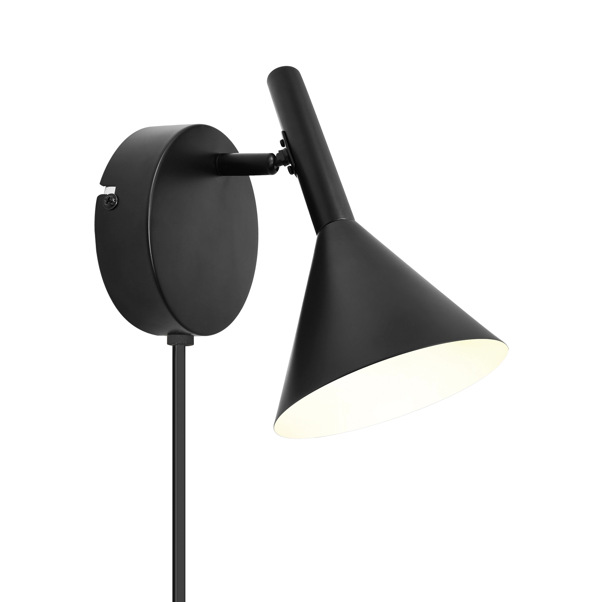 Applique murale Kelvis abat-jour conique orientable par Nordlux