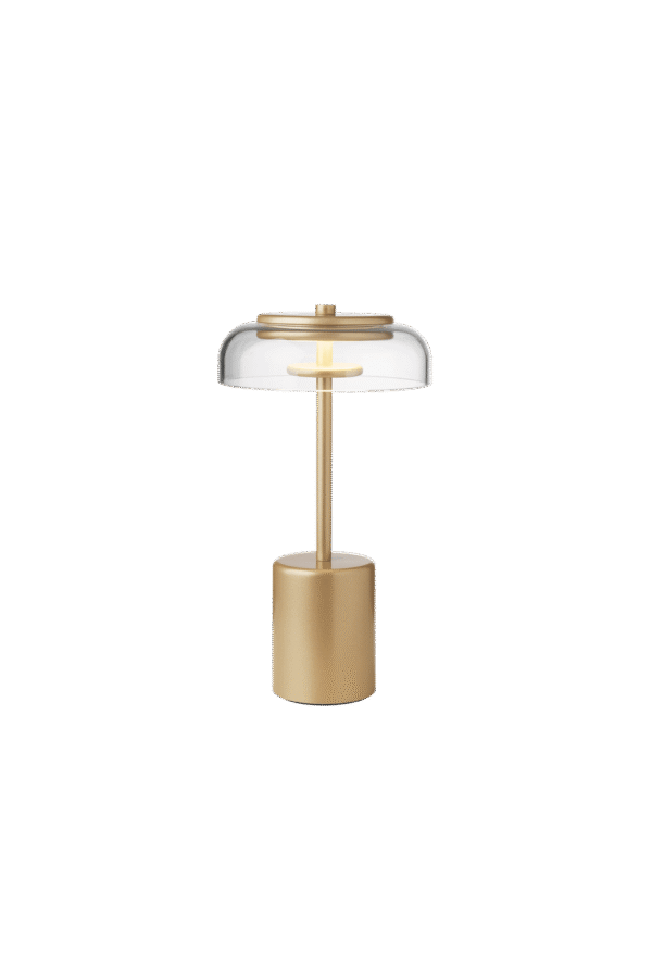 Lampe chevet sans fil rechargeable laiton Blossi – Design Scandinave par Nuura