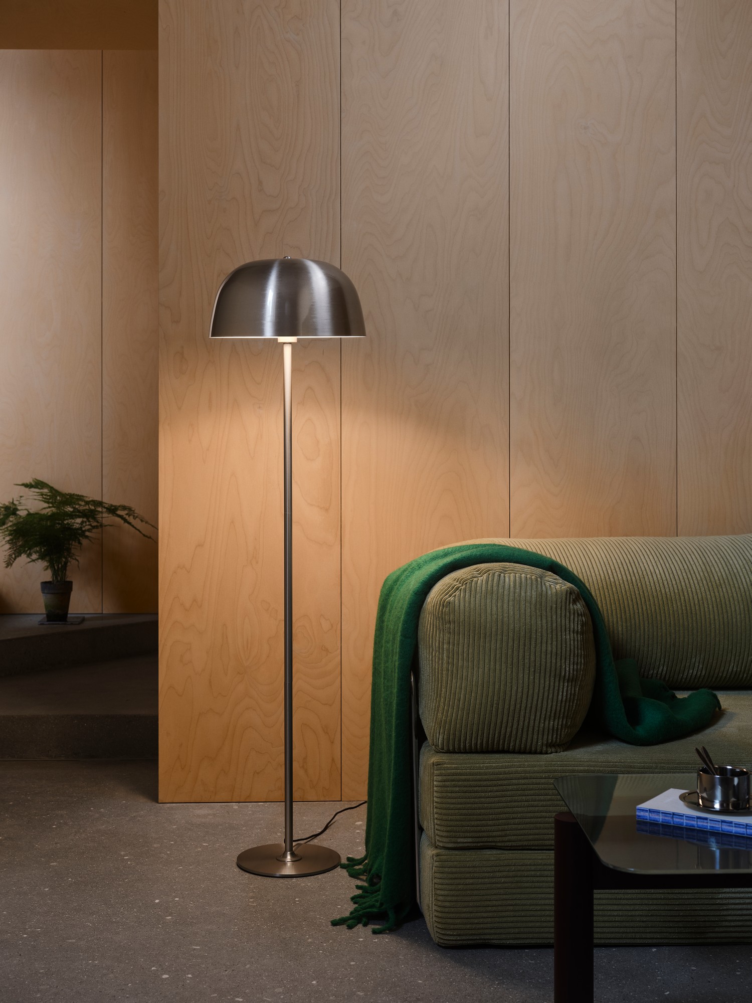 Lampadaire Cera métal avec abat-jour dôme au design contemporain par Nordlux Lampadaire Cera métal avec abat-jour dôme au design contemporain par Nordlux – Image 4