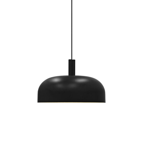 Suspension Sandro avec abat-jour dôme en métal par Nordlux – vue 2