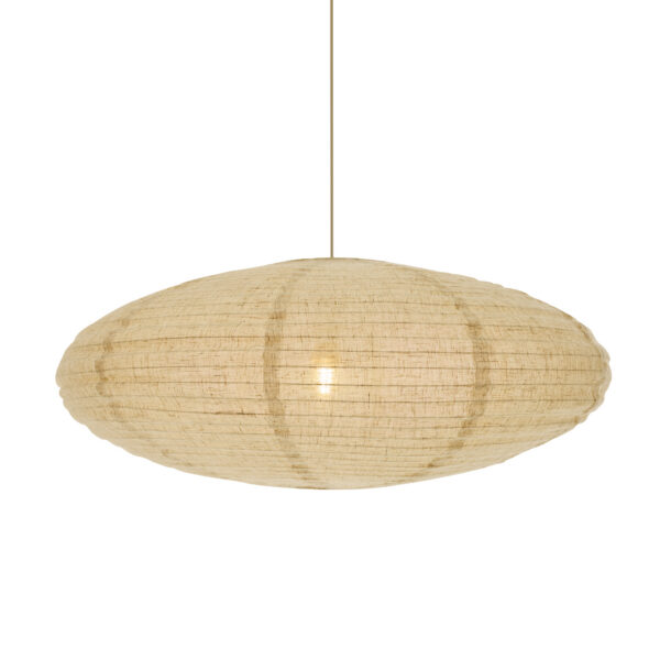 Abat-jour Villo en lin forme ovale par Nordlux