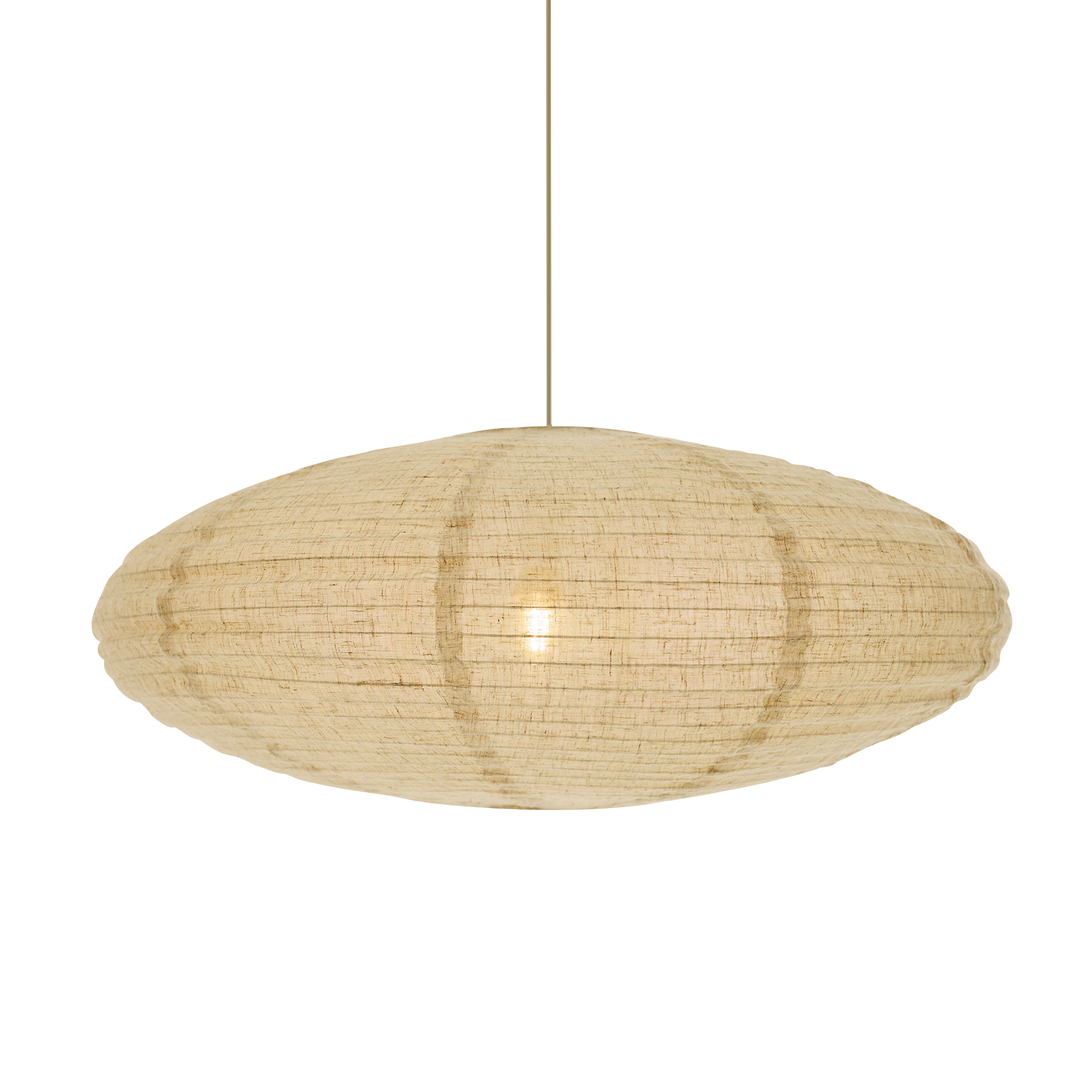 Abat-jour Villo en lin forme ovale par Nordlux