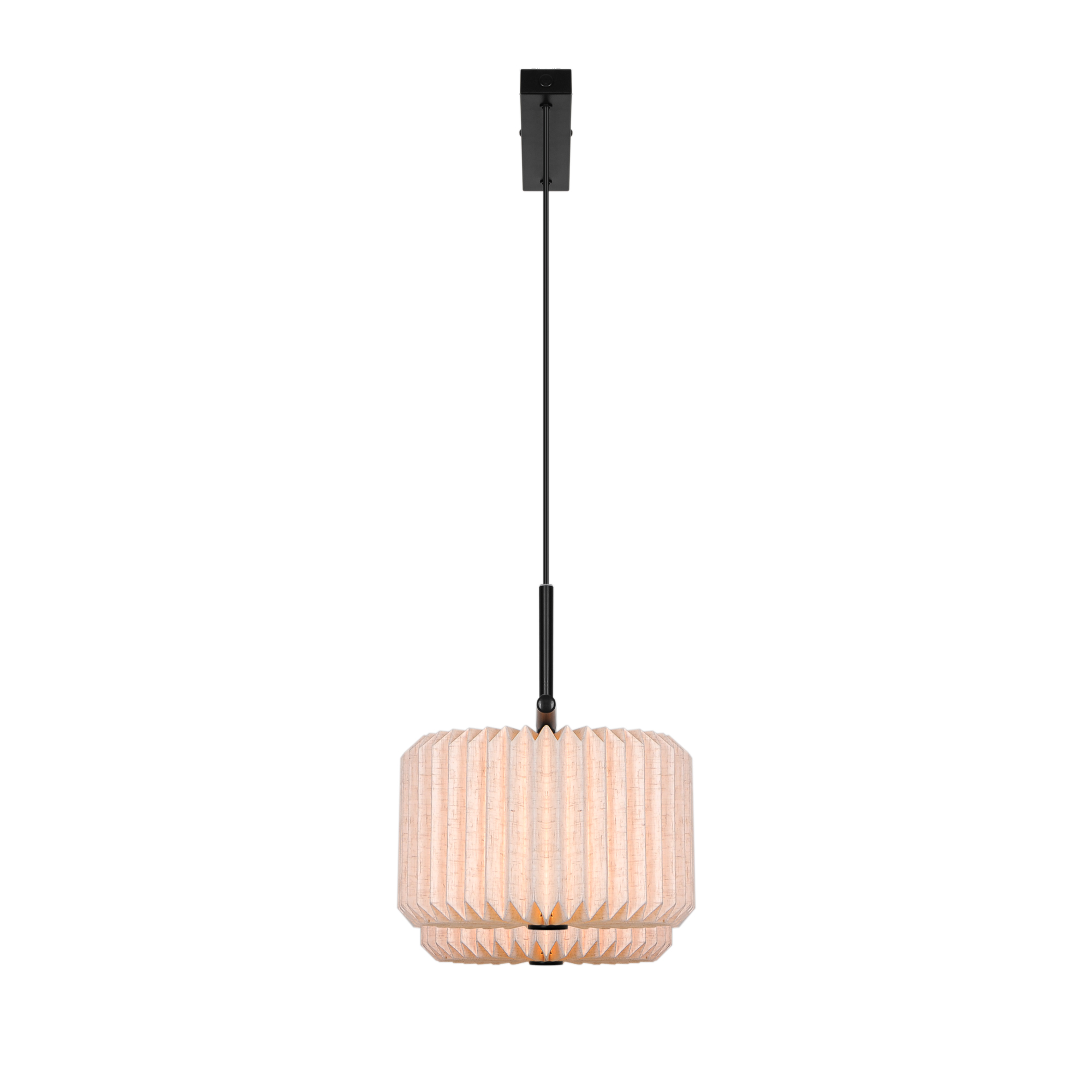 Suspension Vivienne en textile plissé au design contemporain par Nordlux Suspension Vivienne en textile plissé au design contemporain par Nordlux – Image 6