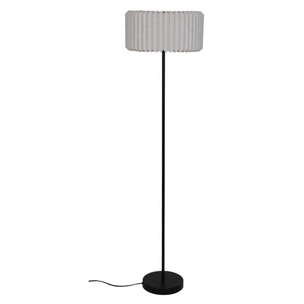 Lampadaire Vivienne en textile plissé au design contemporain par Nordlux – vue 2