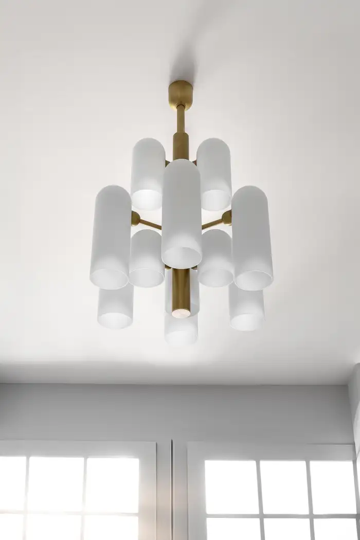 Suspension Odyssey 12 en verre opale par Schwung Suspension Odyssey 12 en verre opale par Schwung – Image 6