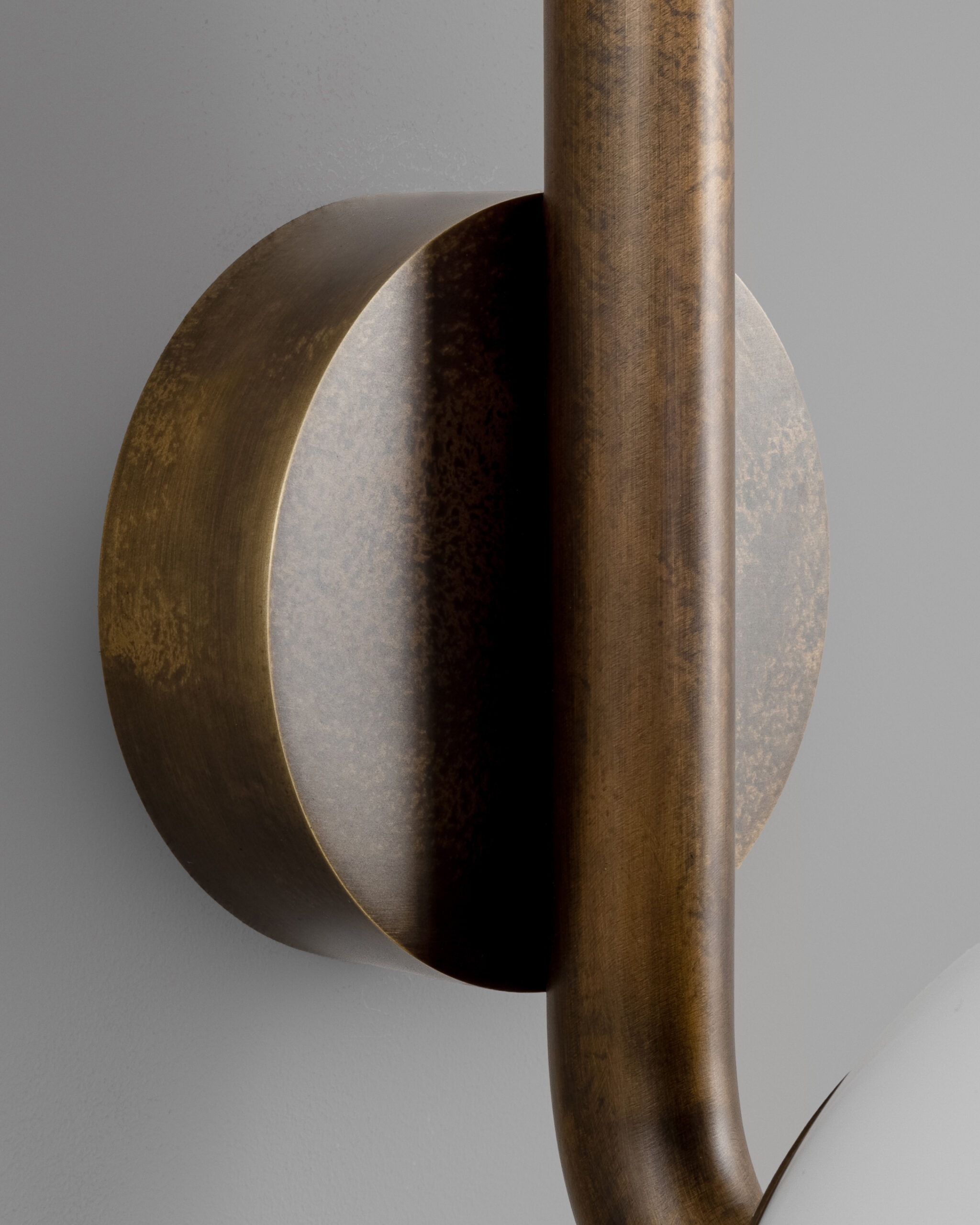Applique murale Tubular à tige verticale et globe en verre par Schwung Applique murale Tubular à tige verticale et globe en verre par Schwung – Image 9