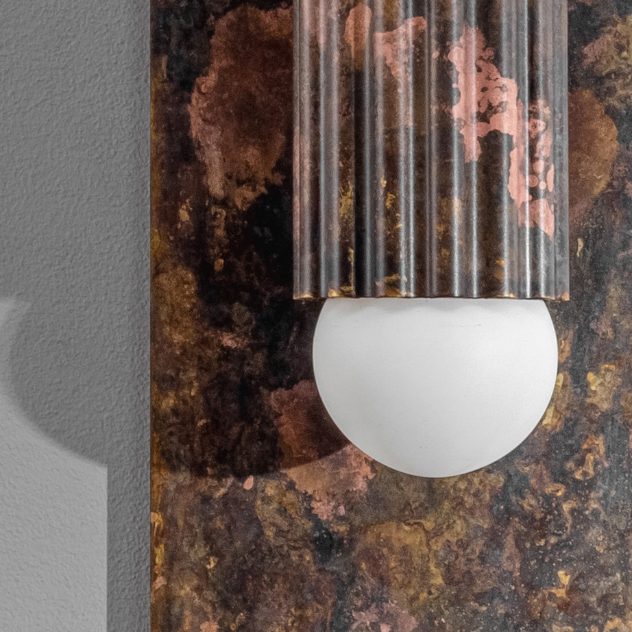 Applique murale Vesta Flex à diffuseur cannelé orientable par Schwung Applique murale Vesta Flex à diffuseur cannelé orientable par Schwung – Image 6