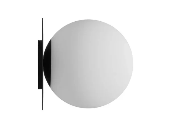 Applique murale Pulsar à globe en verre décoratif par Schwung – vue 2