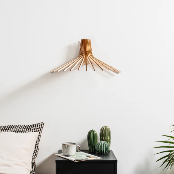Applique scandinave en bois Azur x Atelier Loupiote – vue 2