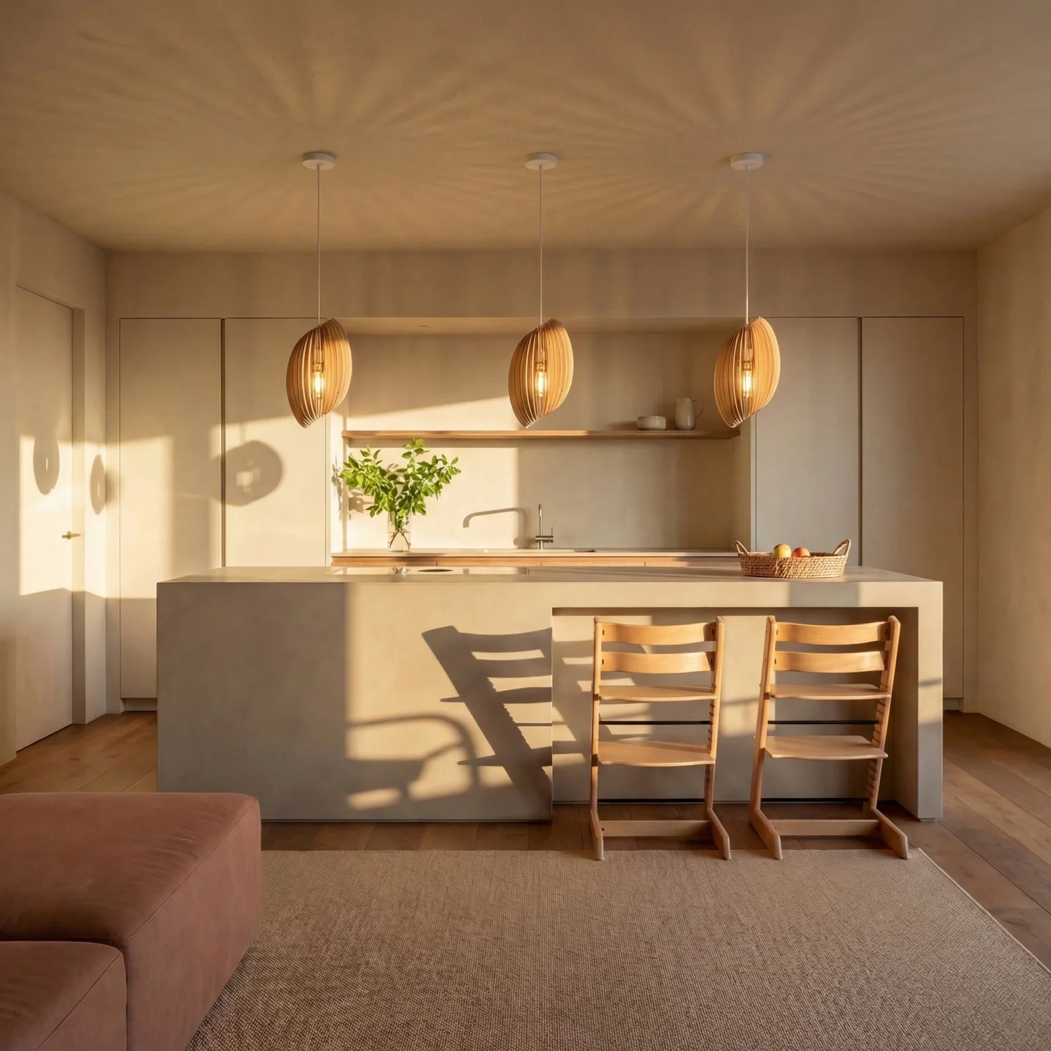 Suspension design bois cocon Assia x Atelier Loupiote Suspension design bois cocon Assia x Atelier Loupiote – Image 6