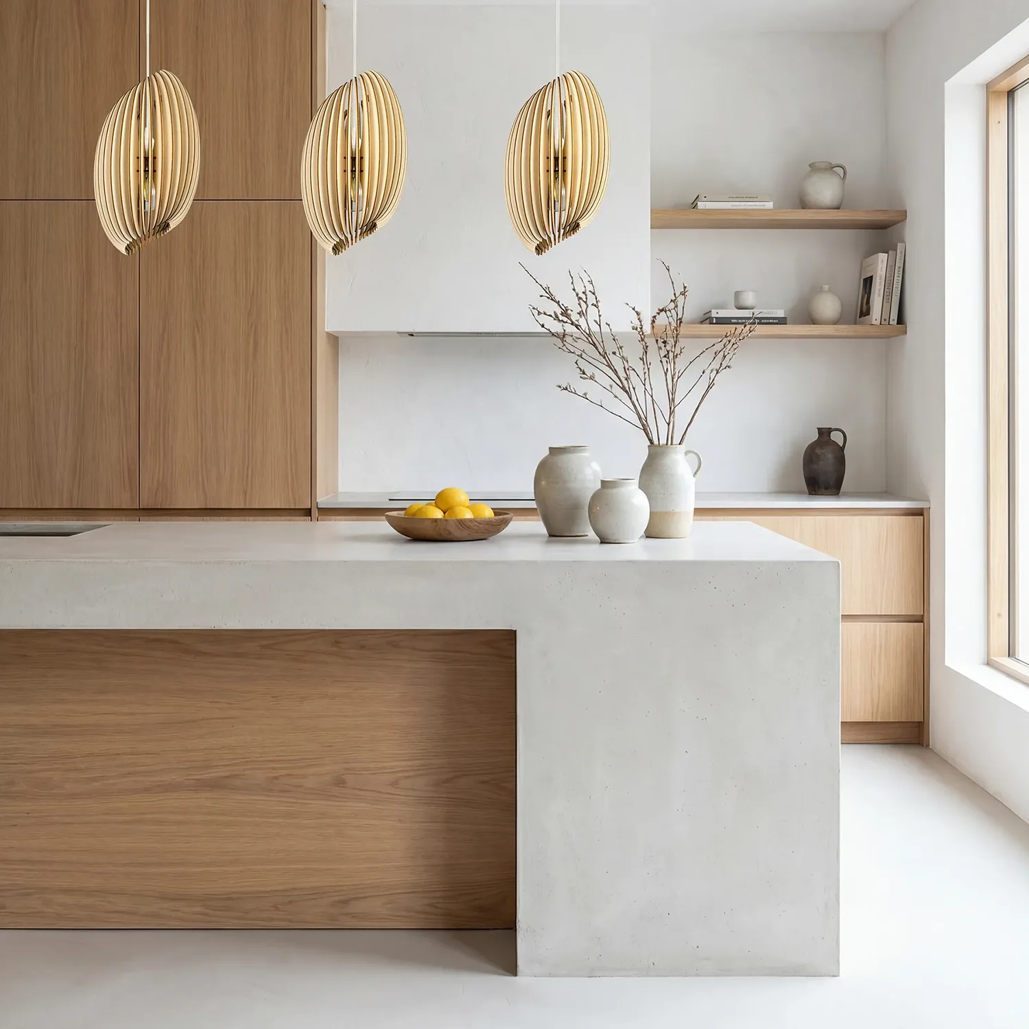 Suspension design bois cocon Assia x Atelier Loupiote Suspension design bois cocon Assia x Atelier Loupiote – Image 9