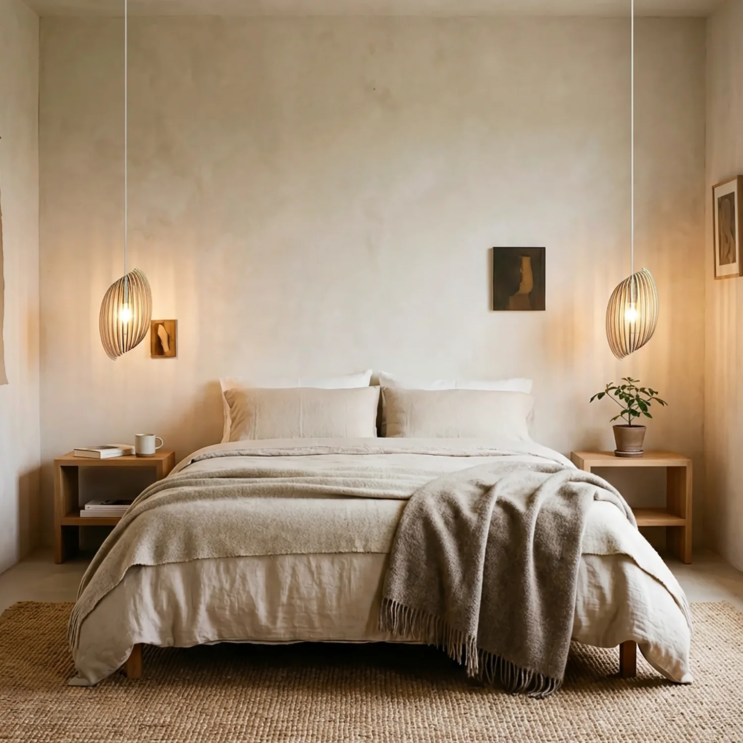 Suspension design bois cocon Assia x Atelier Loupiote Suspension design bois cocon Assia x Atelier Loupiote – Image 8