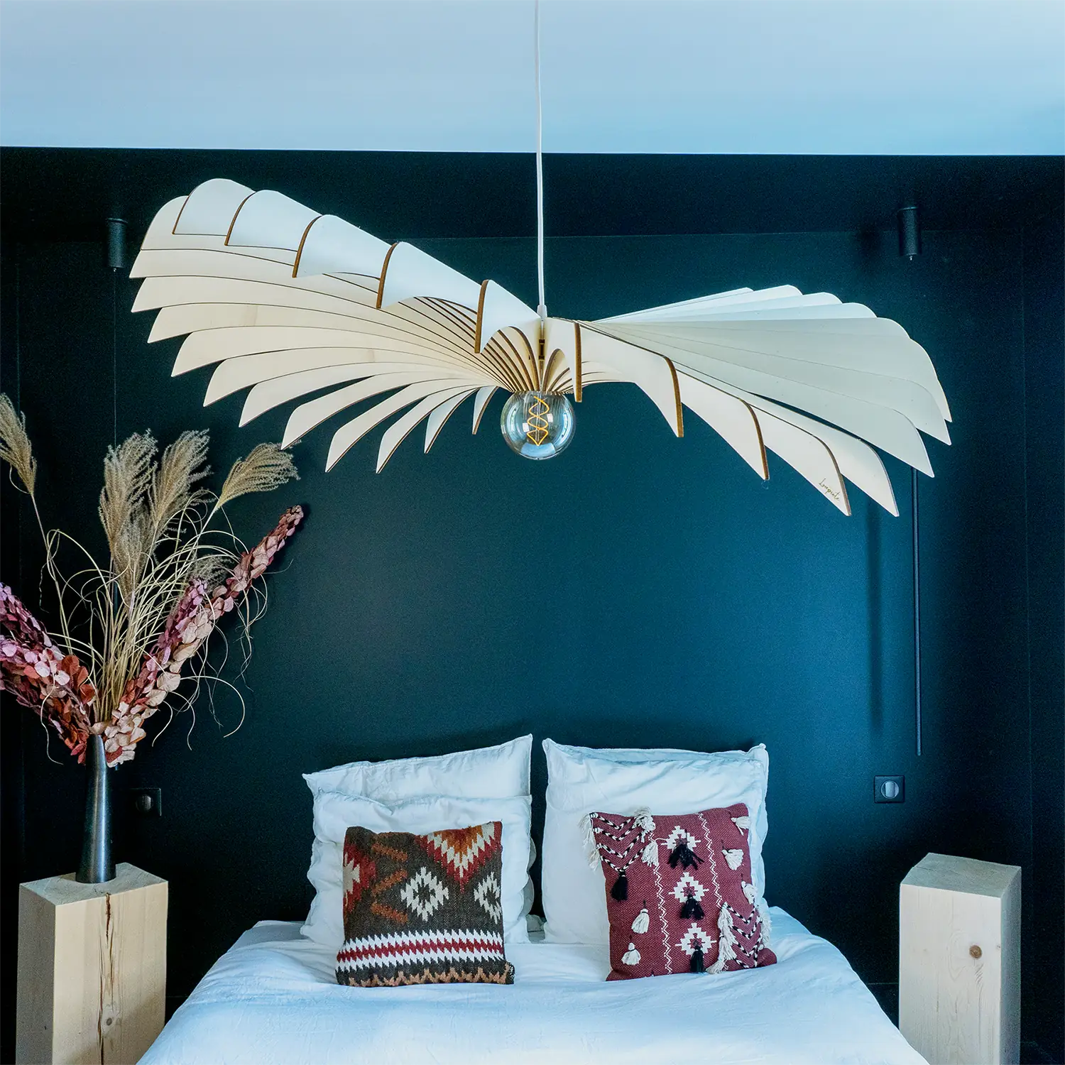 Suspension bois design Aigle x Atelier Loupiote Suspension bois design Aigle x Atelier Loupiote – Image 8