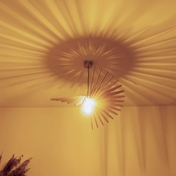 Suspension design en bois Albatros x Atelier Loupiote – vue 2