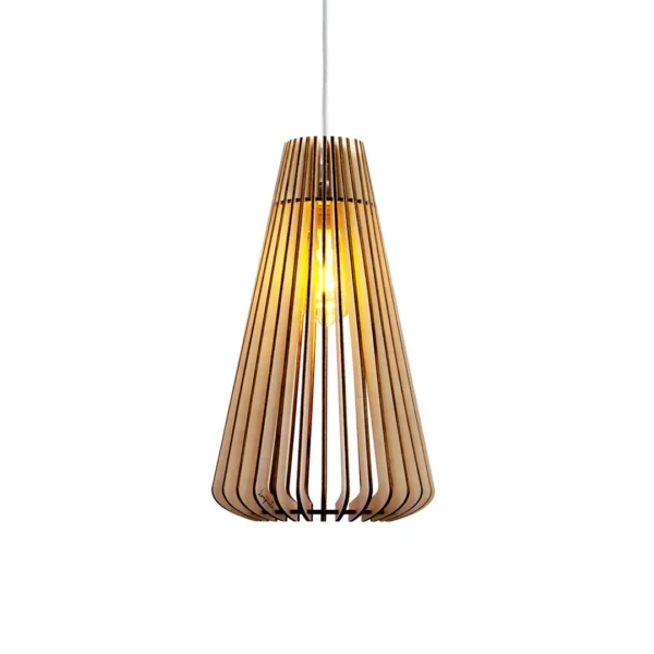 Suspension en bois Andromède au design minimaliste x Atelier Loupiote – vue 2