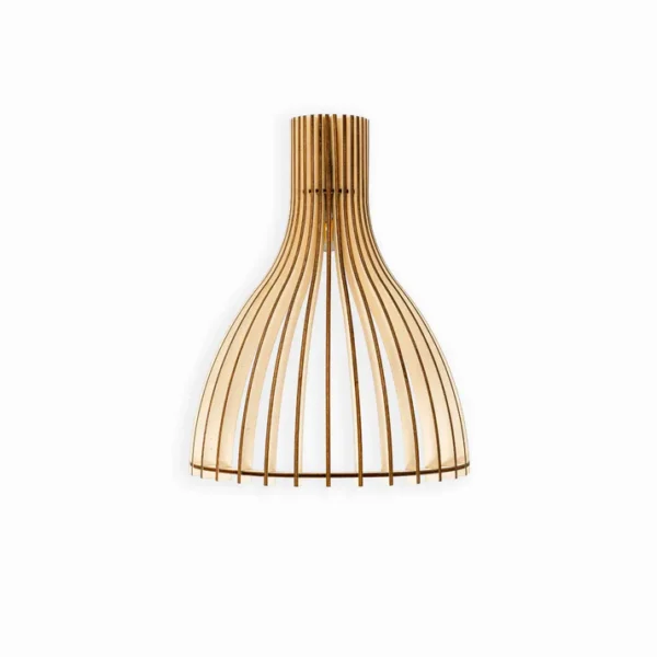 Lampe en bois : lampes à poser, lampadaires et luminaires Applique design en bois Ariel x Atelier Loupiote