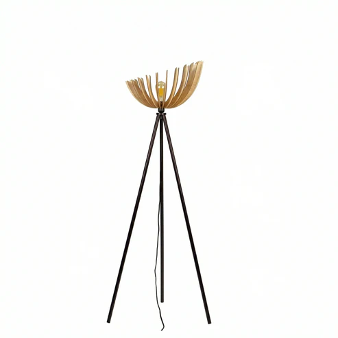Lampadaire en bois moderne Athéna x Atelier Loupiote Lampadaire en bois moderne Athéna x Atelier Loupiote – Image 4
