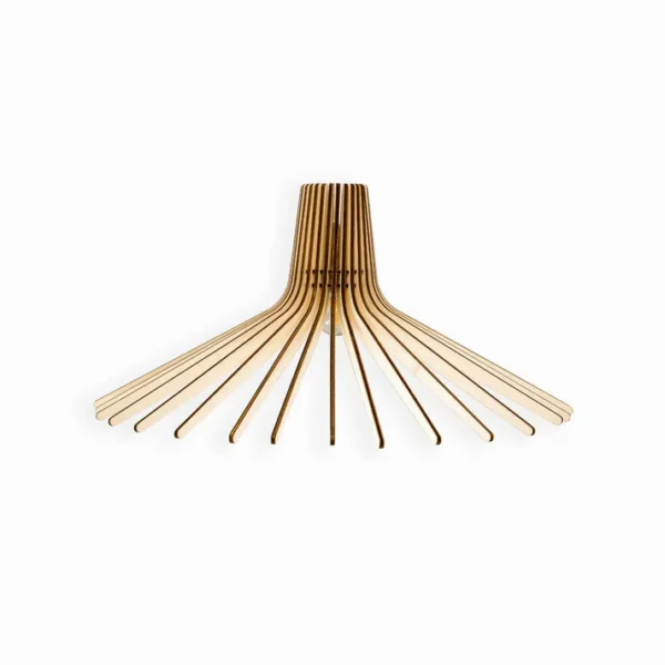 Applique scandinave en bois Azur x Atelier Loupiote