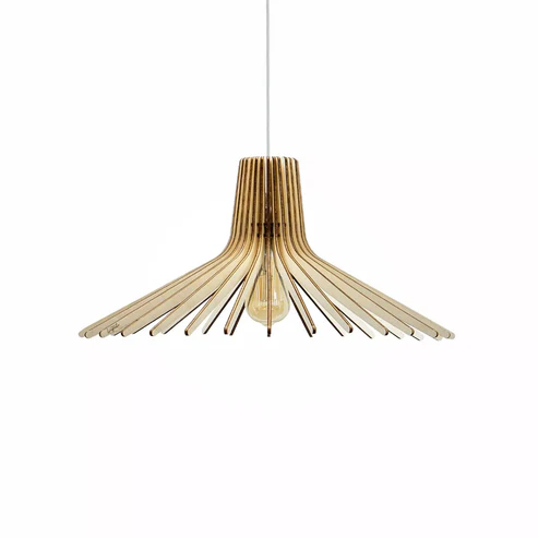 Suspension bois scandinave Azur x Atelier Loupiote