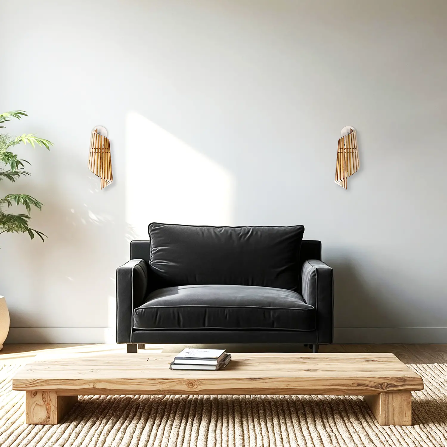 Applique fine en bois Perle au design contemporain x Atelier Loupiote Applique fine en bois Perle au design contemporain x Atelier Loupiote – Image 7