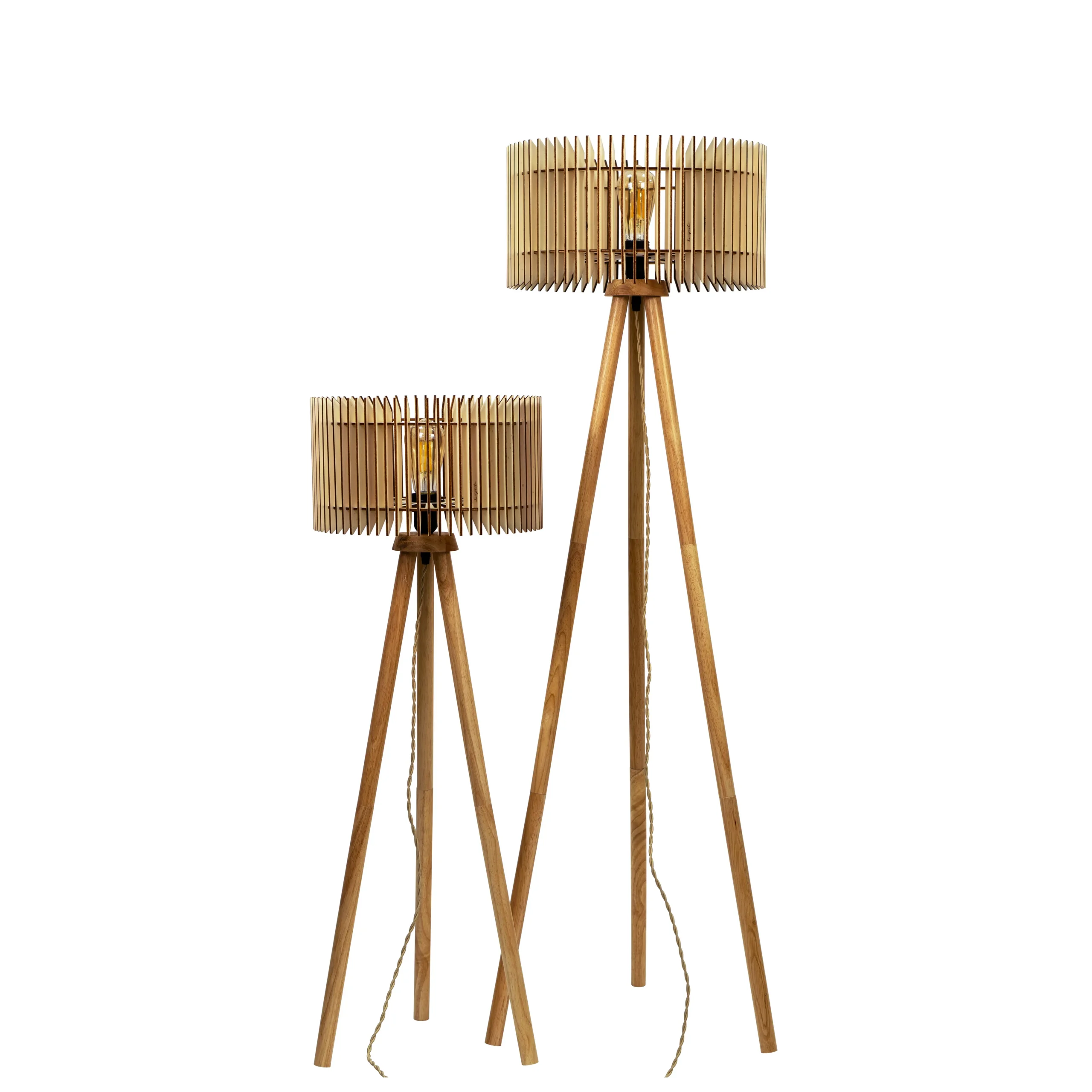 Lampadaire design en bois Apollon x Atelier Loupiote Lampadaire design en bois Apollon x Atelier Loupiote – Image 4