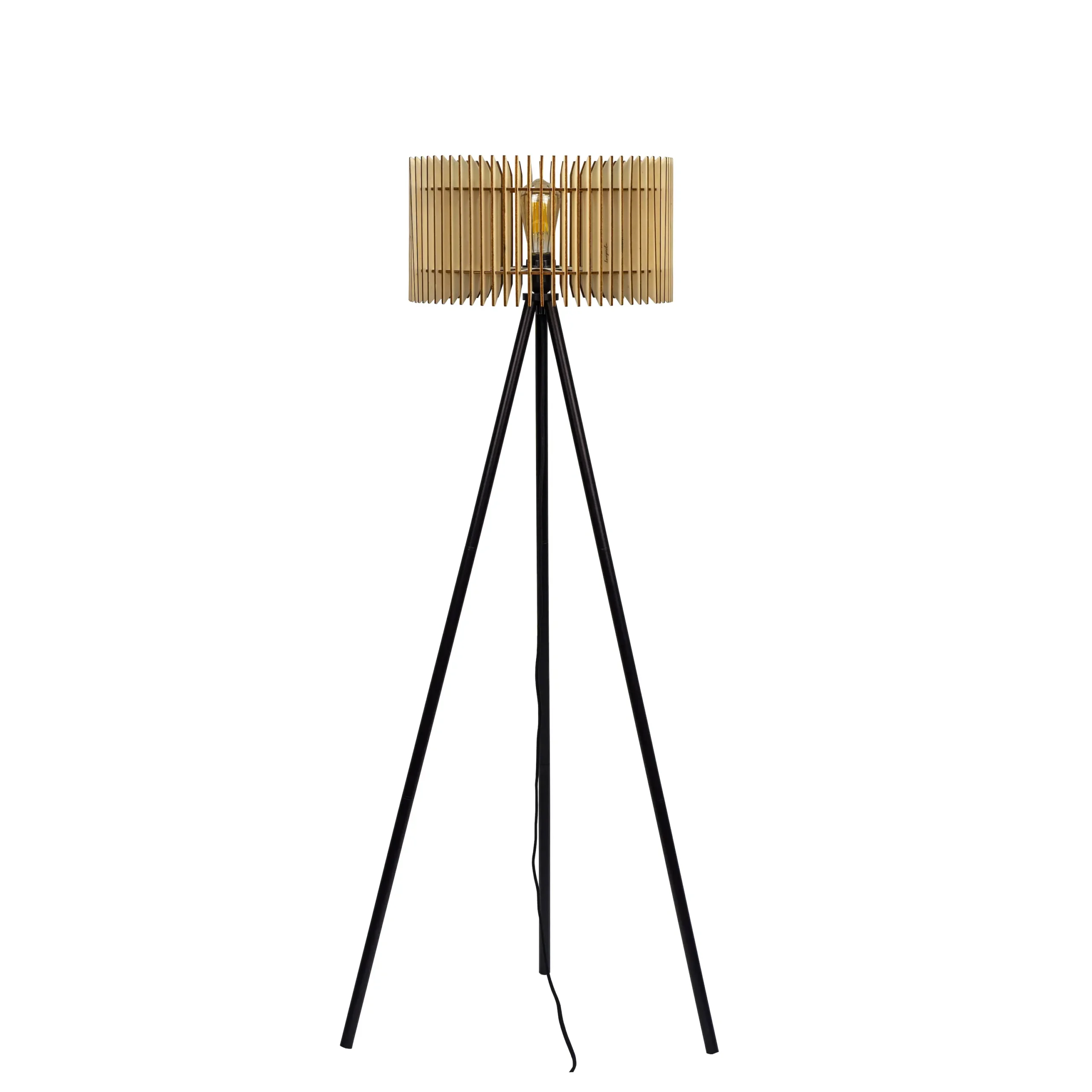 Lampadaire design en bois Apollon x Atelier Loupiote Lampadaire design en bois Apollon x Atelier Loupiote – Image 3