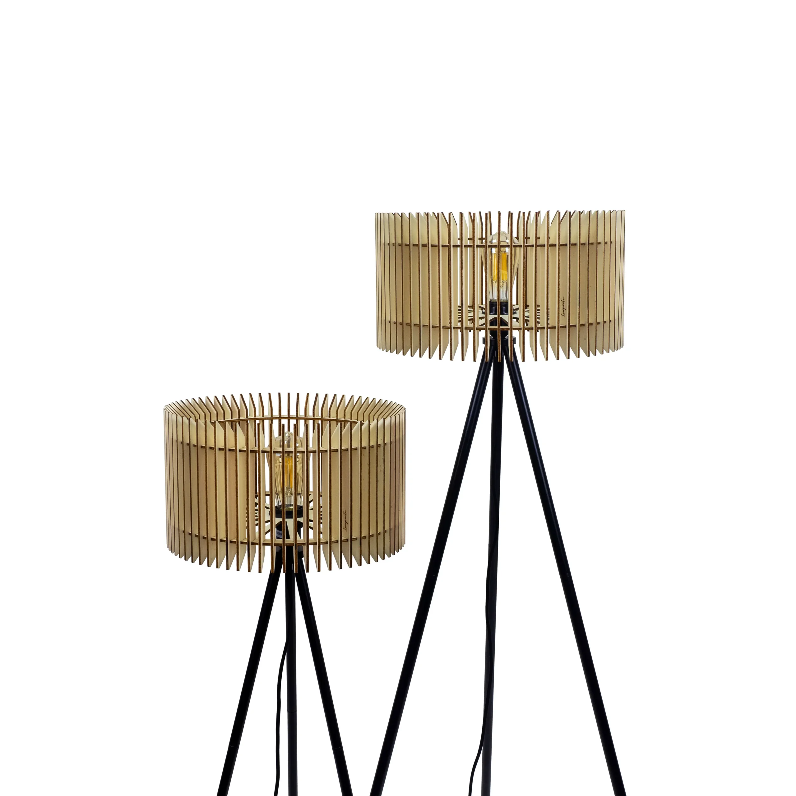 Lampadaire design en bois Apollon x Atelier Loupiote Lampadaire design en bois Apollon x Atelier Loupiote – Image 7