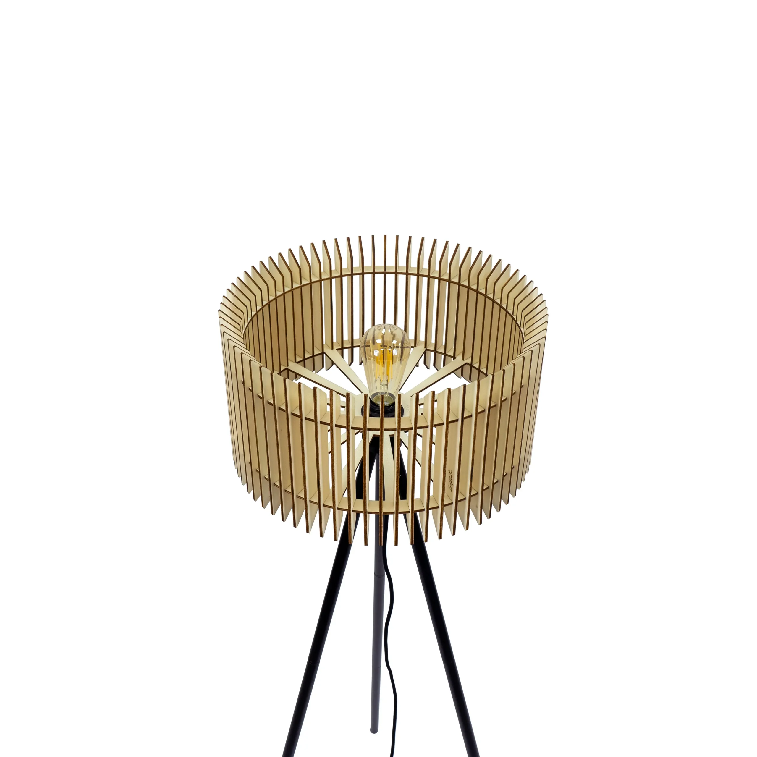 Lampadaire design en bois Apollon x Atelier Loupiote Lampadaire design en bois Apollon x Atelier Loupiote – Image 6
