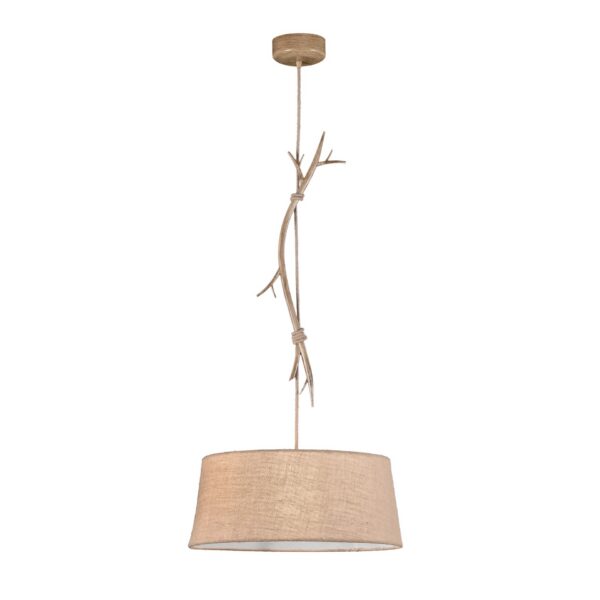 Lampe fer forgé : luminaires en fer forgé et en fer suspension branche