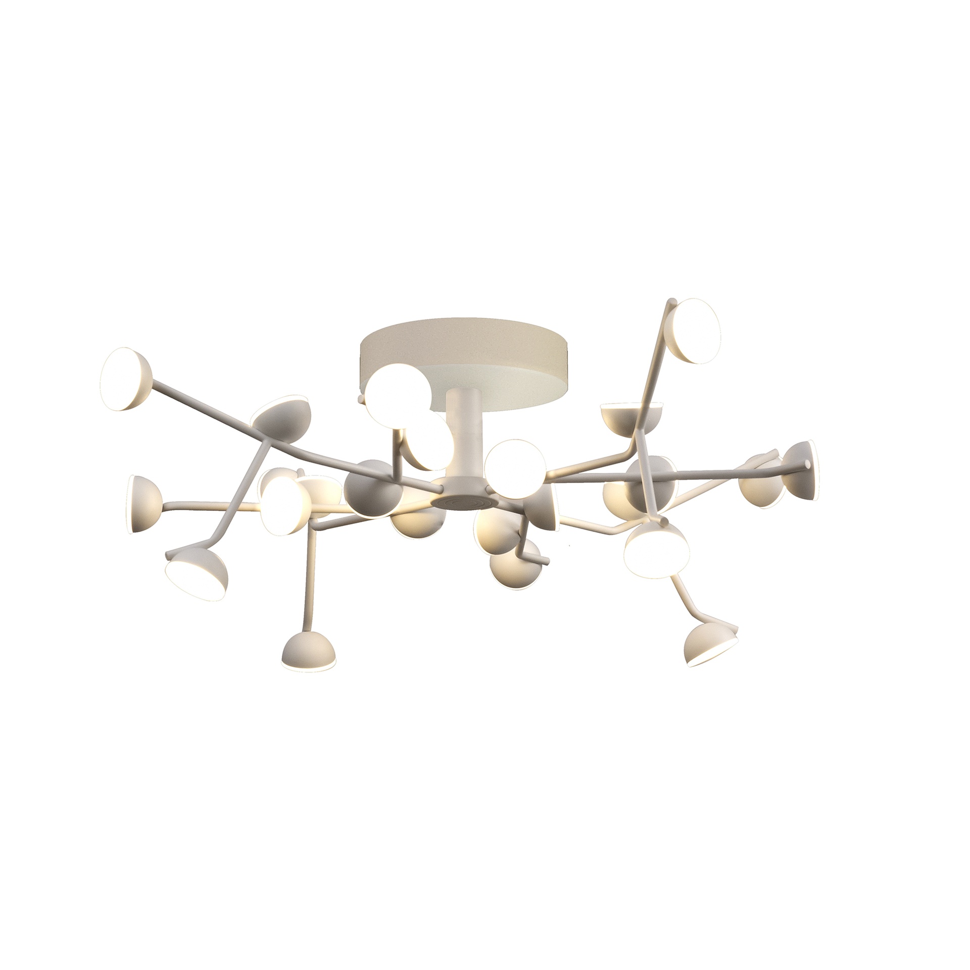 Plafonnier rond design ADN par Mantra