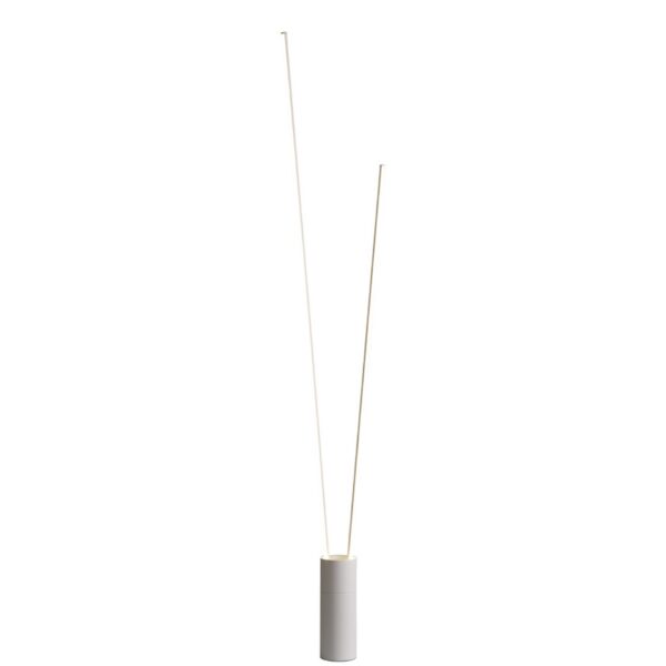 lampadaire variateur vertical 44w blanc