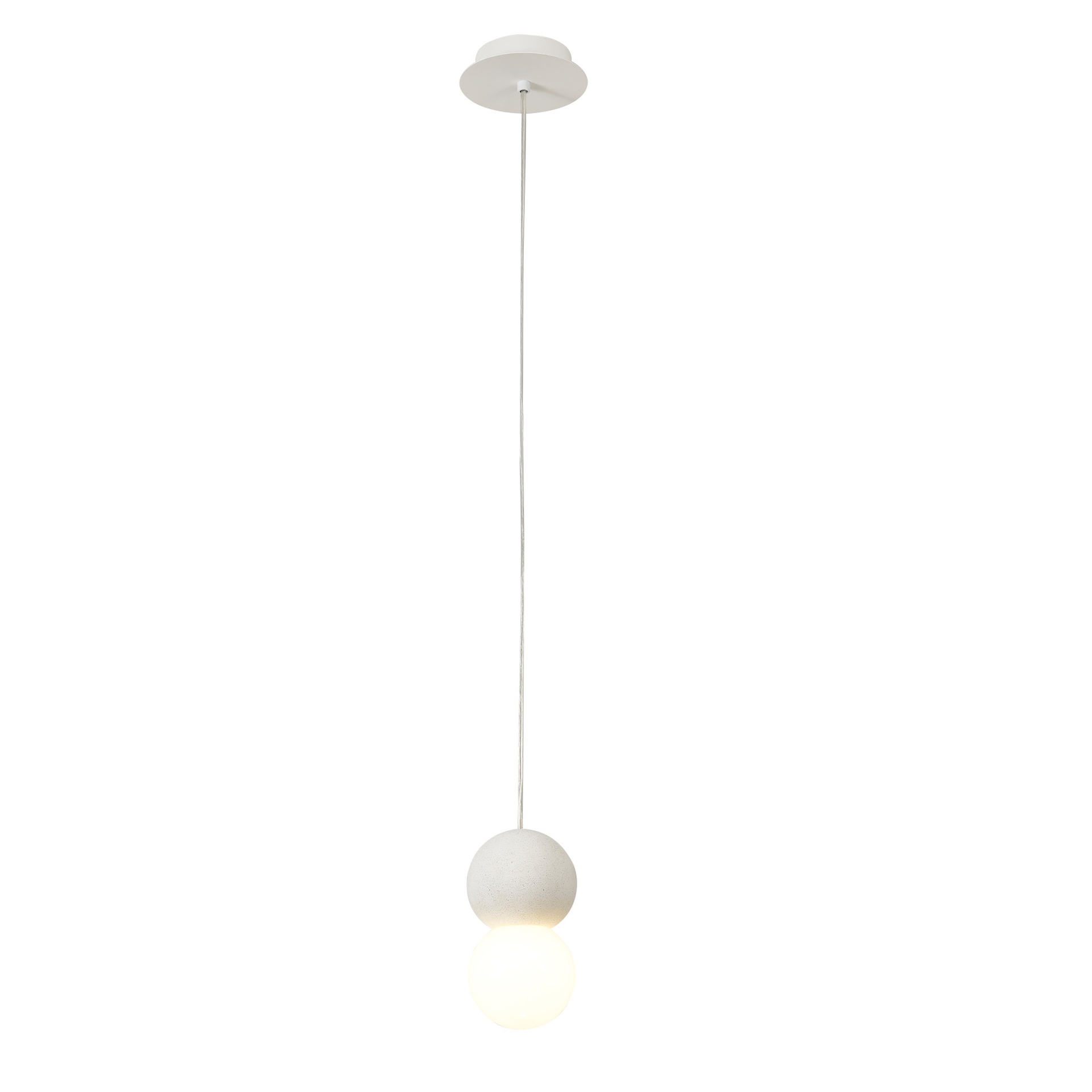 suspension ciment galaxia mantra blanc