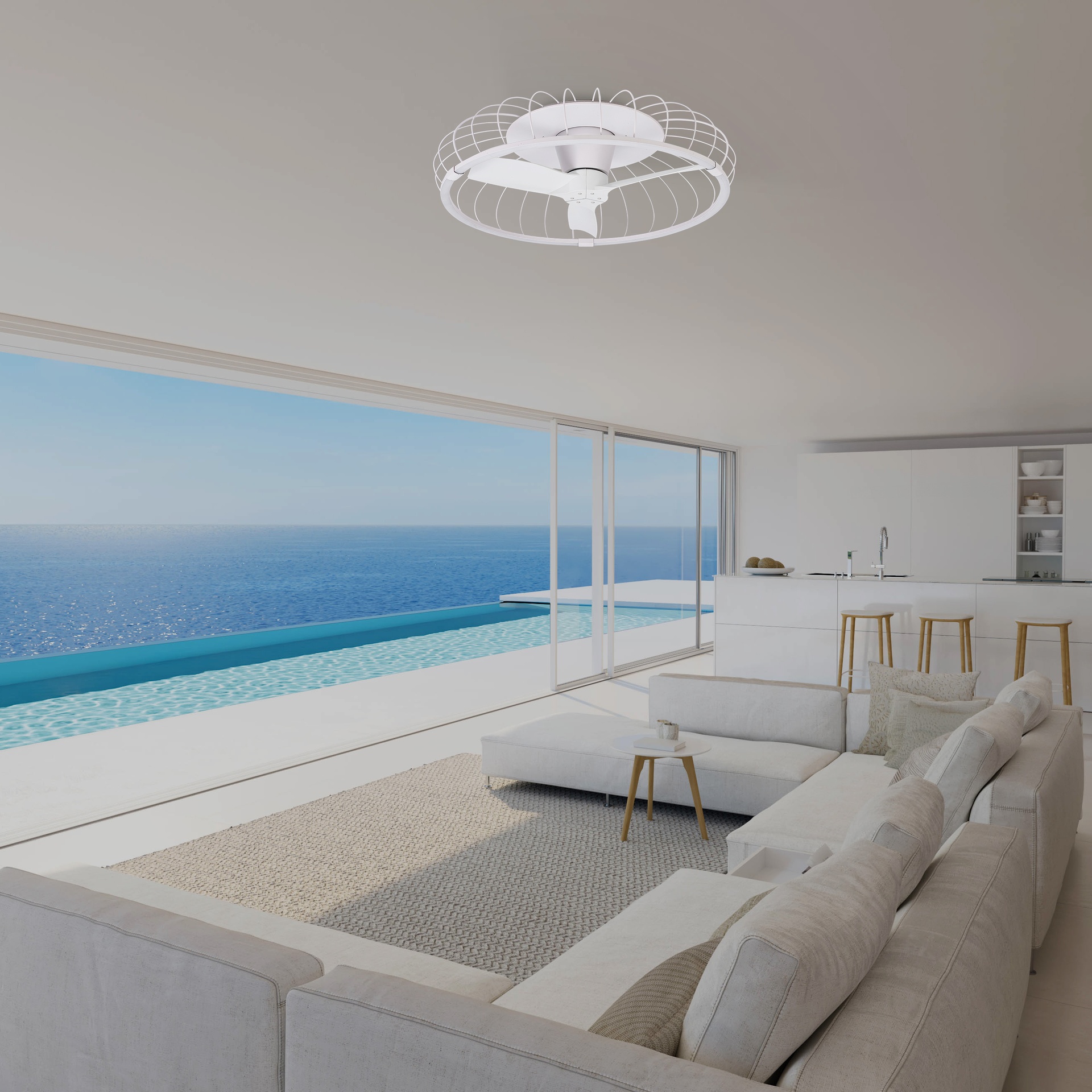 ventilateur plafond nature mantra