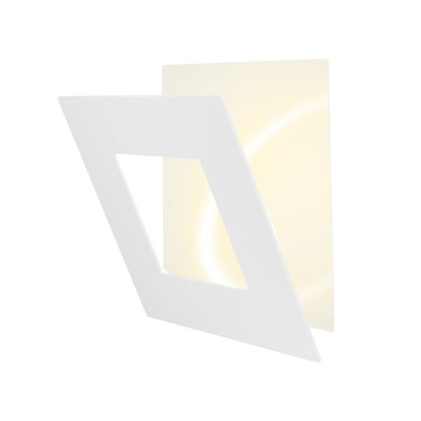applique carrée dalia mantra blanc